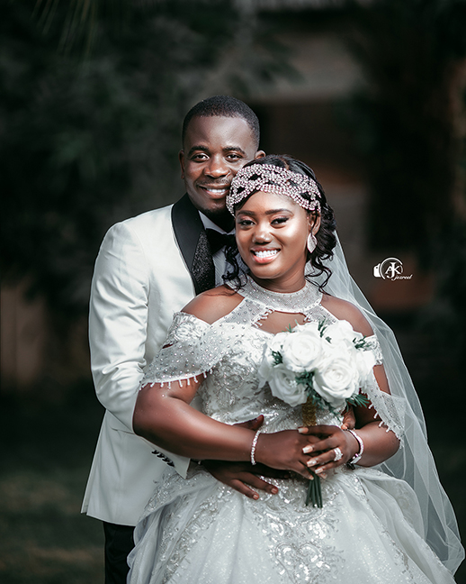 Granola with cherries and strawberries