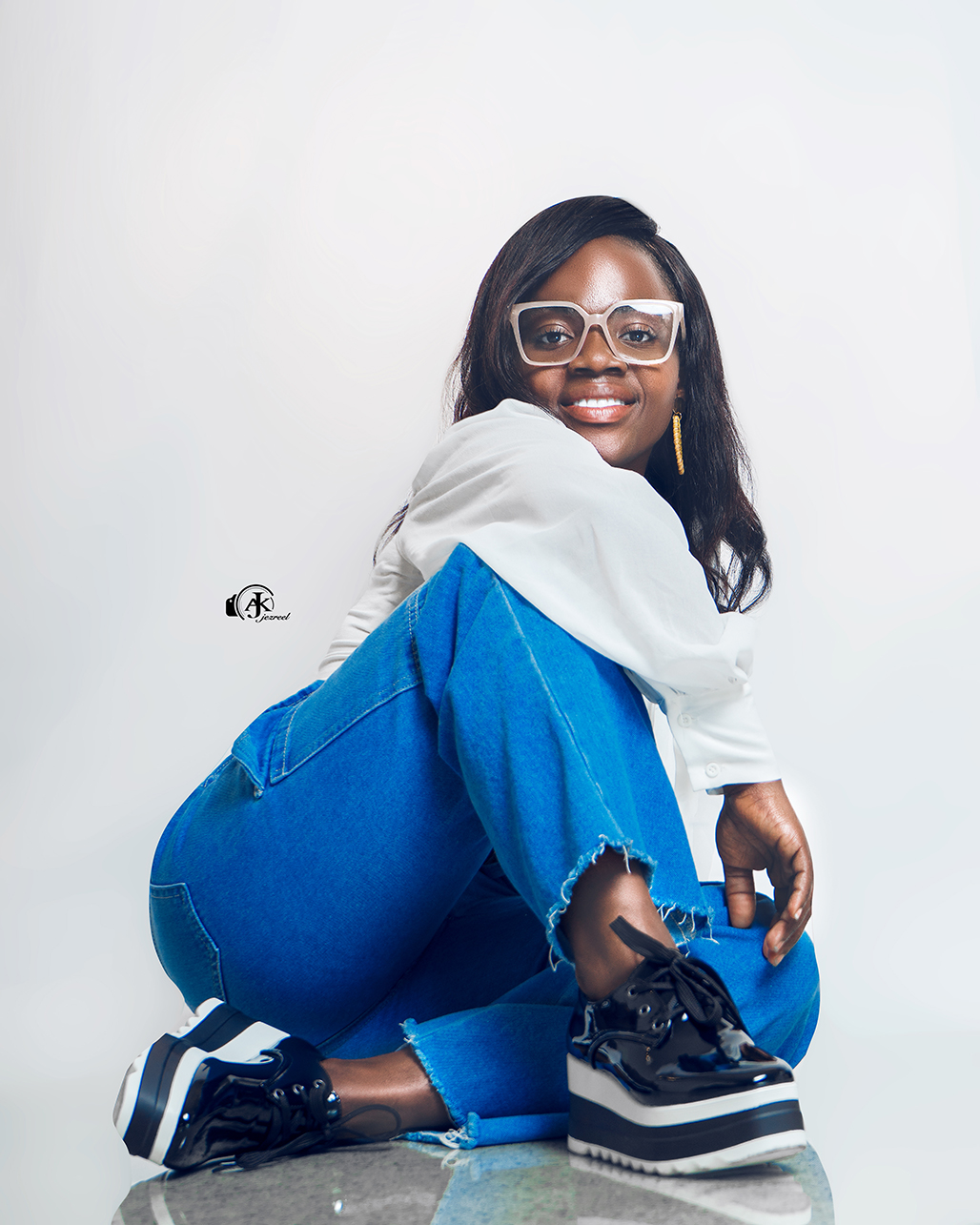 Granola with cherries and strawberries